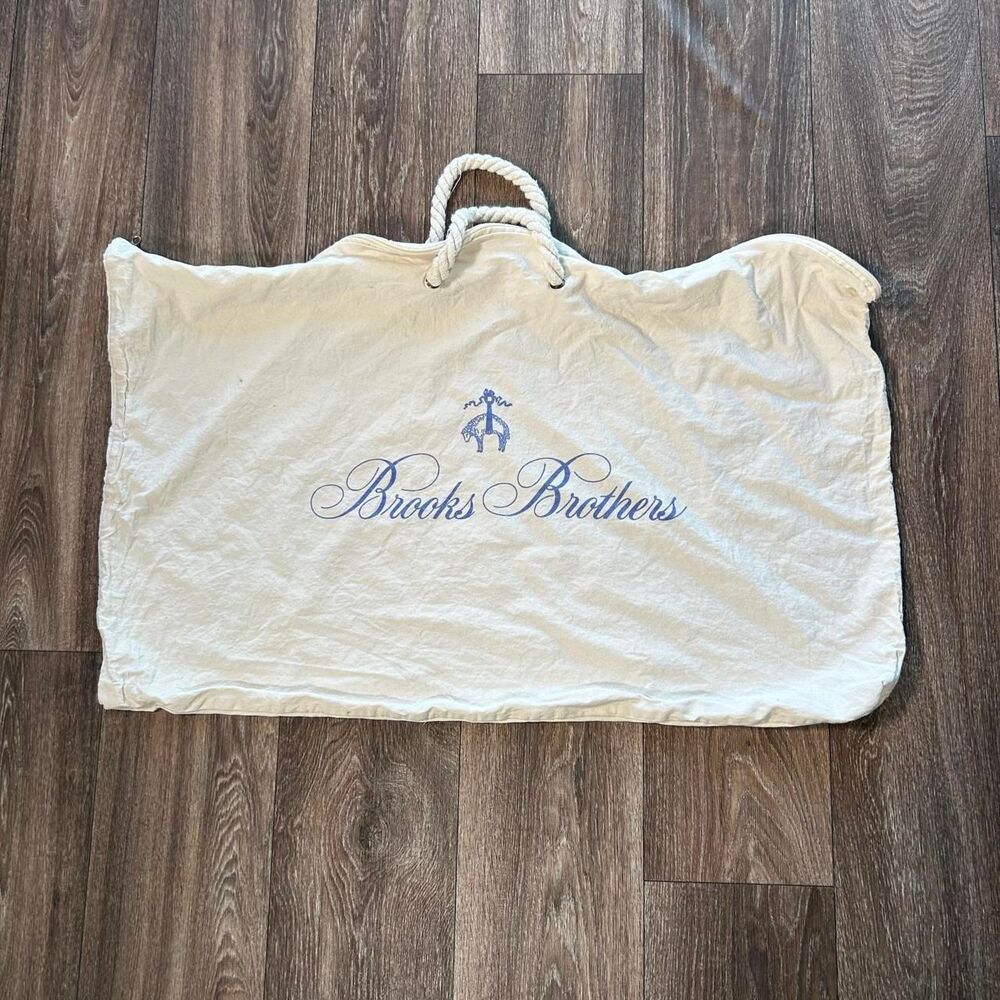 Brooks Brothers Luxury Bedding Storage Bag